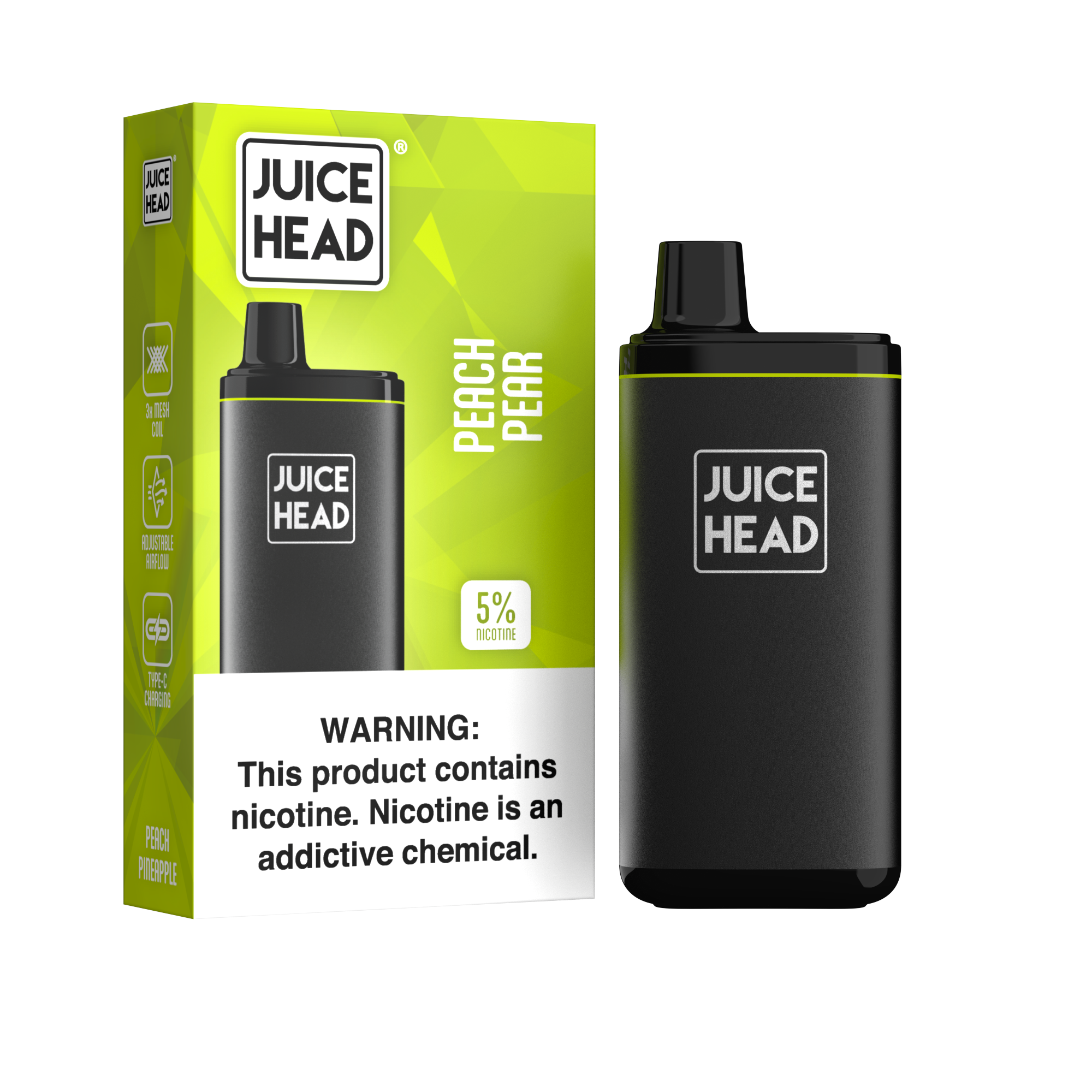 Juice Head Slim - Peach Pear Juice Head Slim - Peach Pear