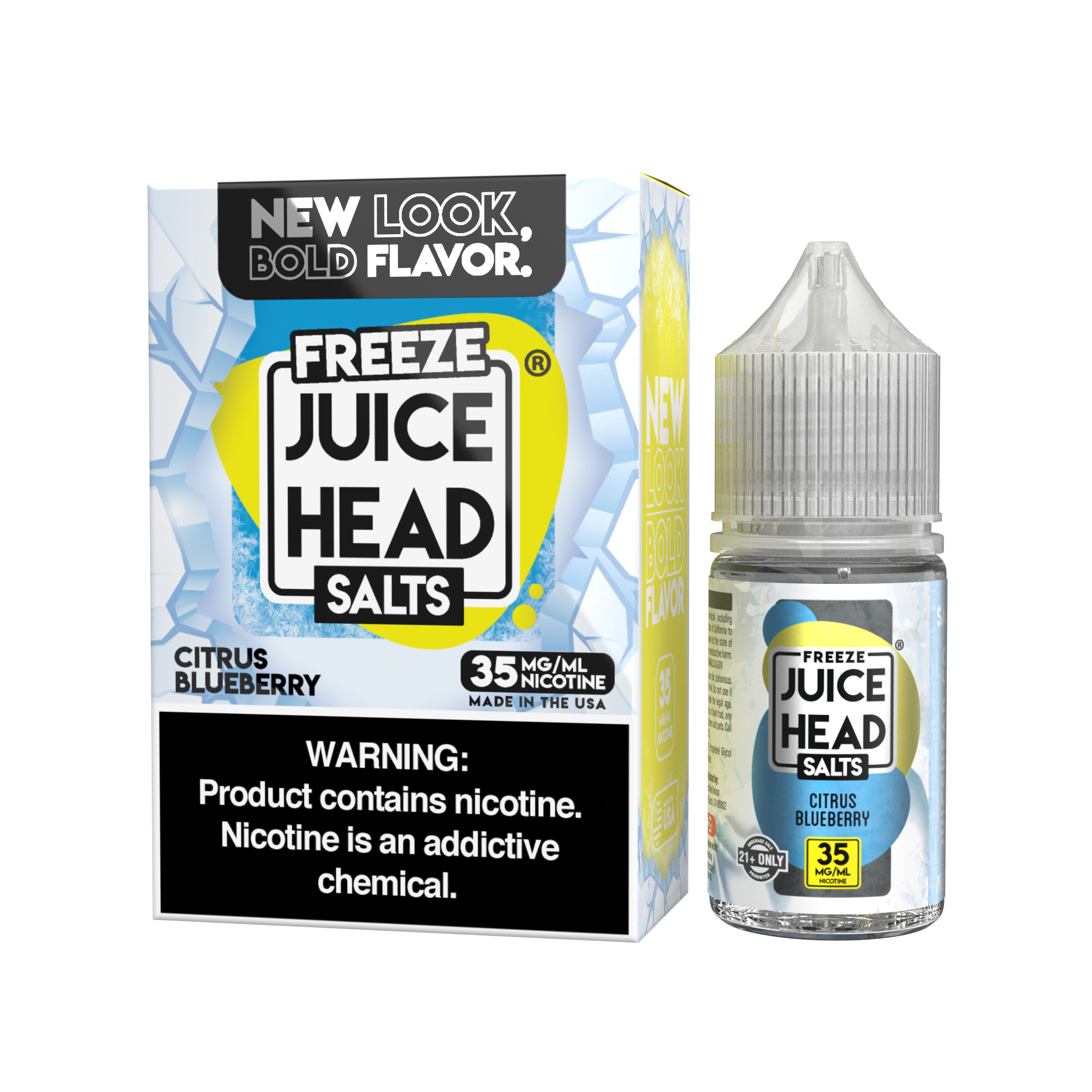 FREEZE SALTS - Citrus Blueberry 30ML FREEZE SALTS - Citrus Blueberry 30ML