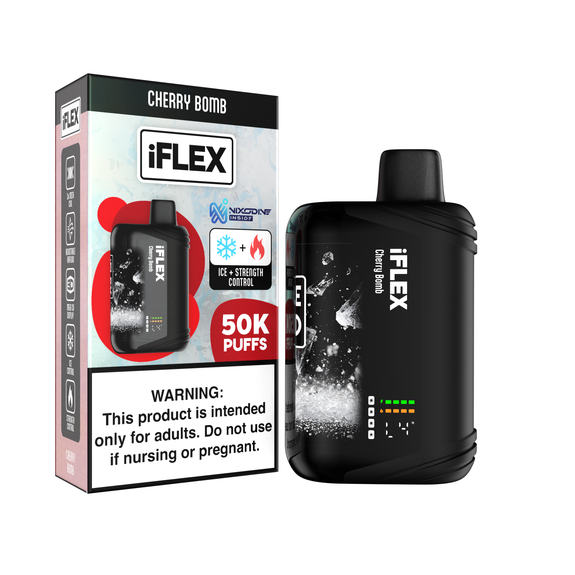 cherry bomb vape juice JUICE HEAD iFLEX