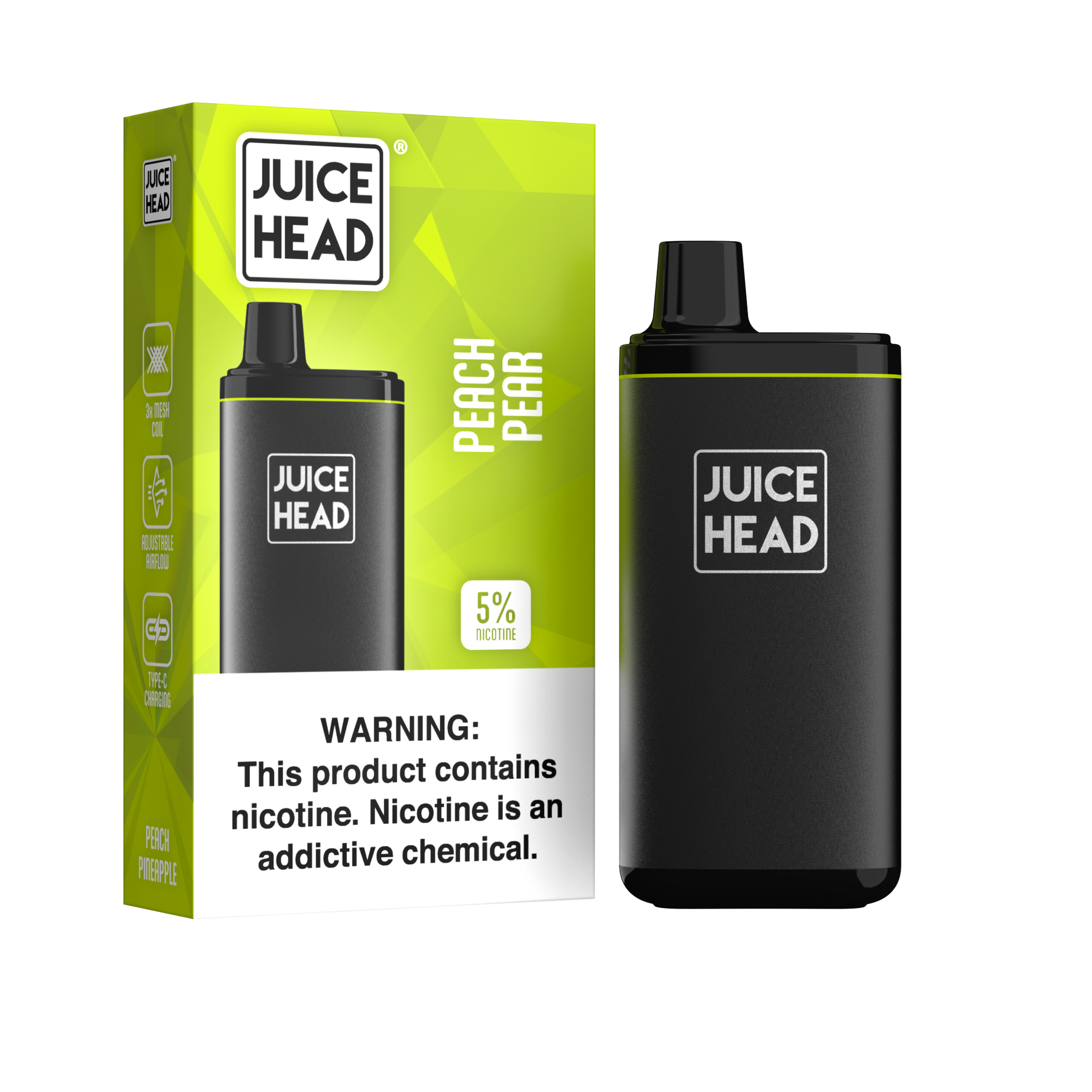Juice Head Slim - Peach Pear Juice Head Slim - Peach Pear