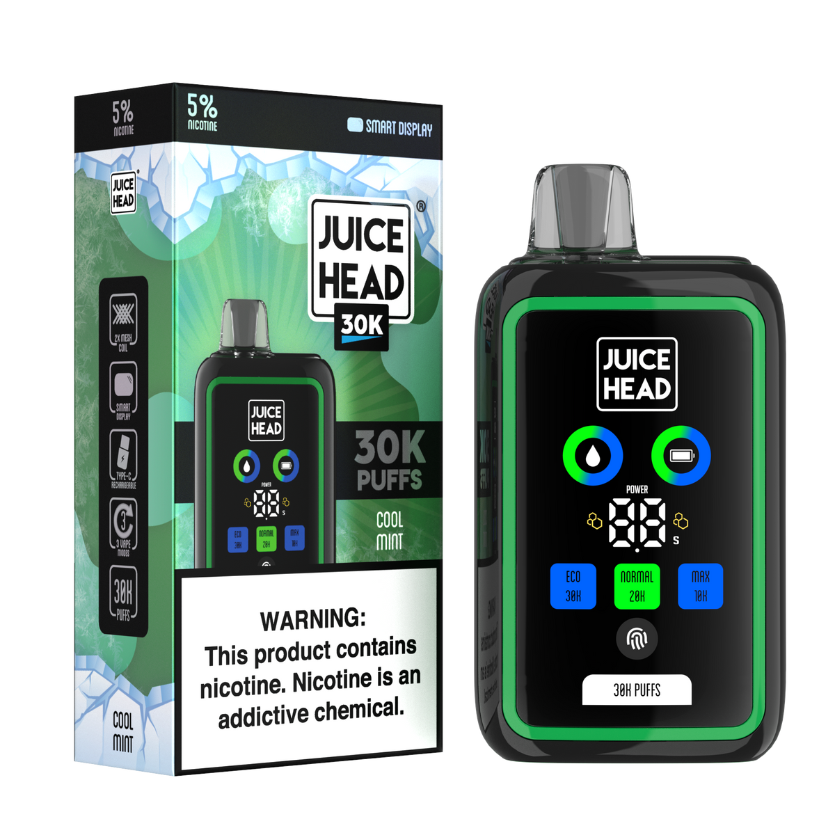 Juice Head 30K  - Cool Mint