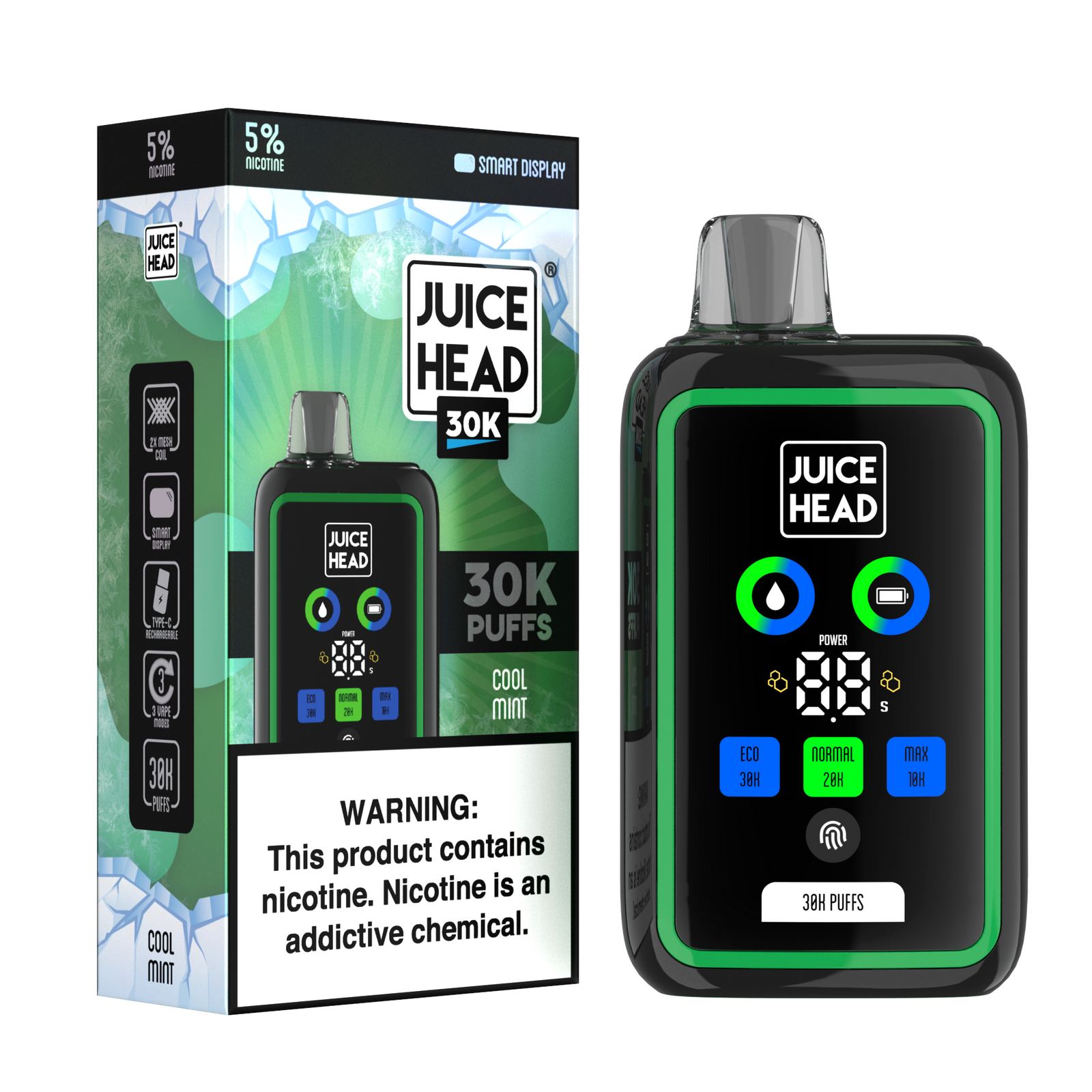 Juice Head 30K  - Cool Mint