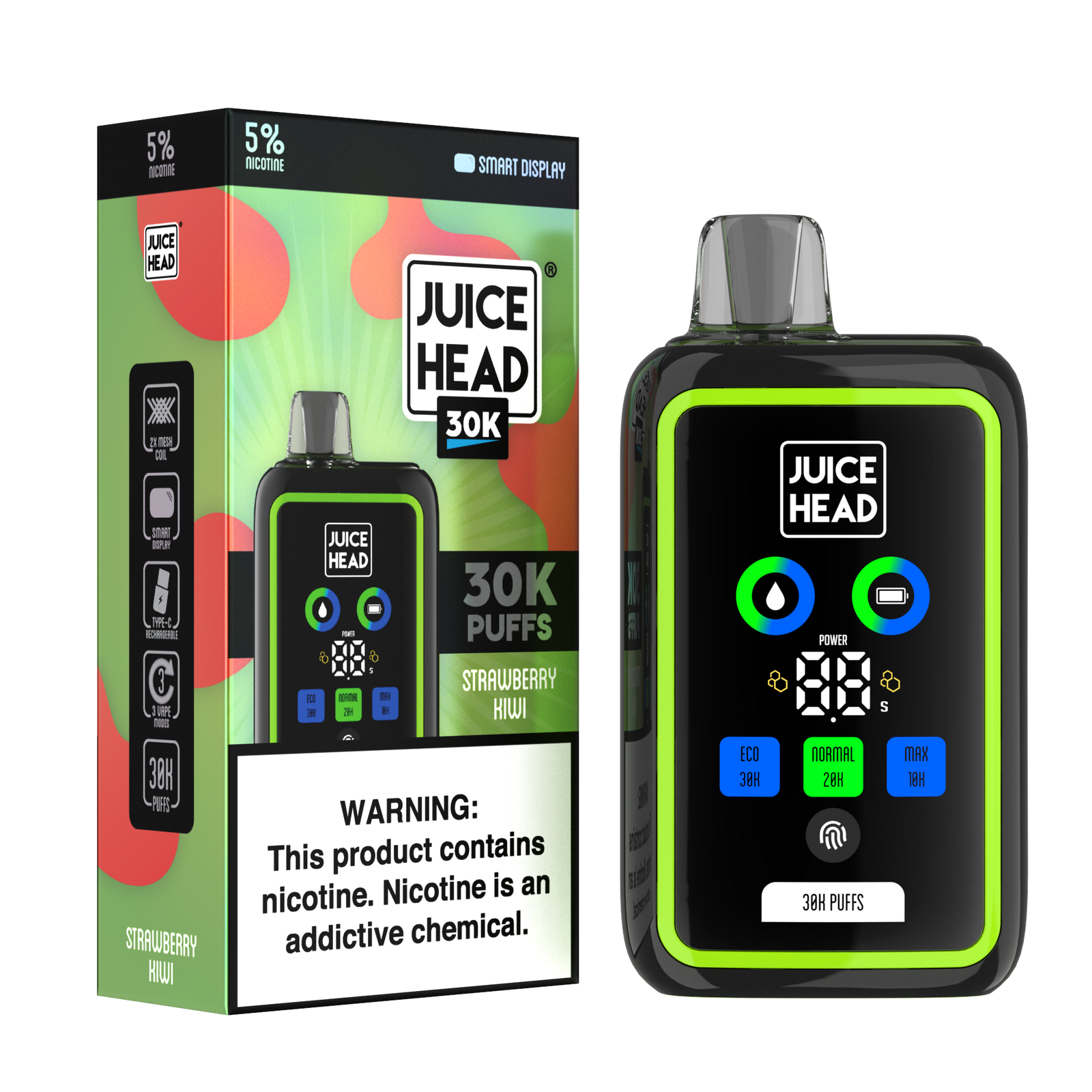 Juice Head 30K  - Strawberry Kiwi