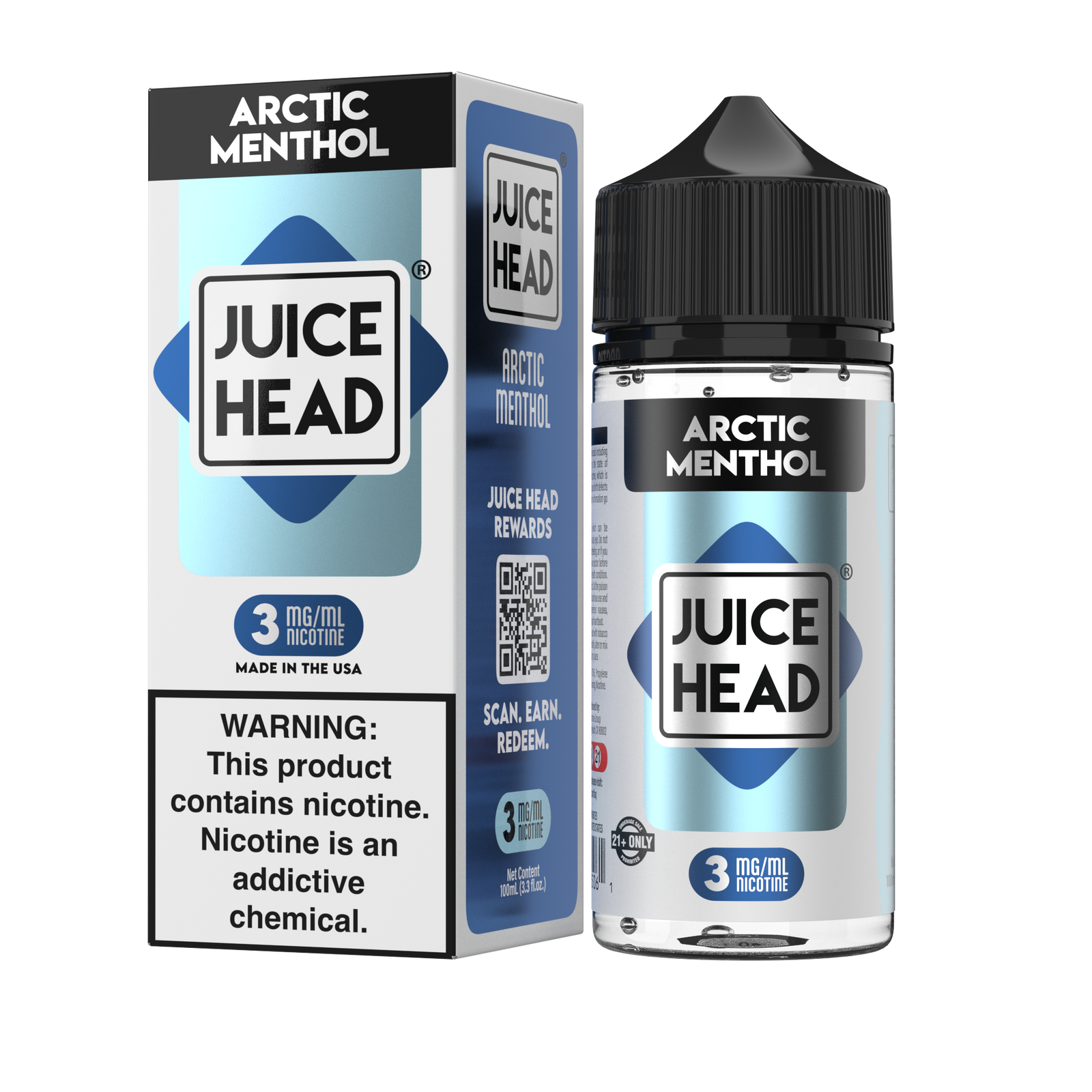 Juice Head - Arctic Menthol 100ML