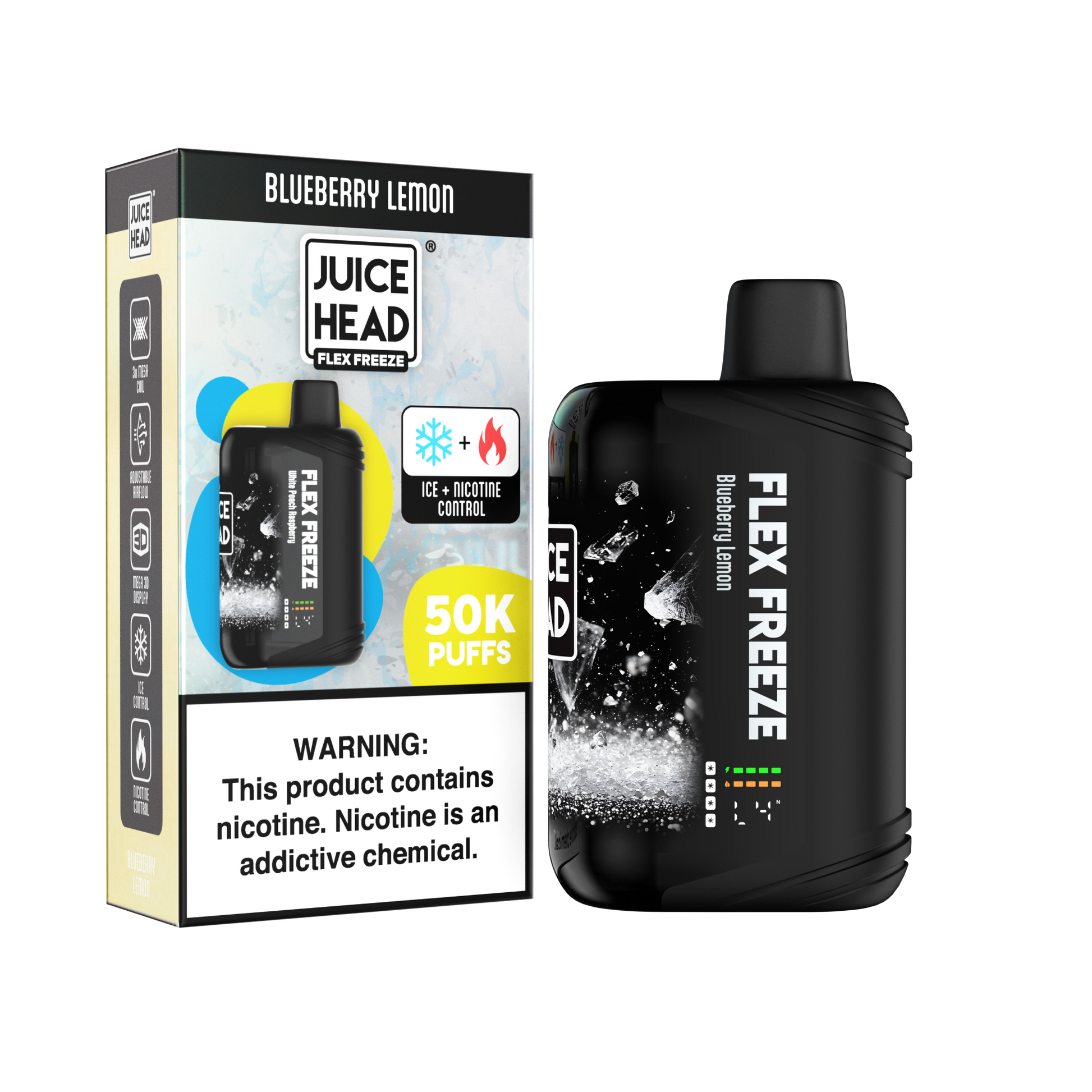 Lemon Heads Vape Juice JUICE HEAD FLEX FREEZE Lemon Heads Geek Bar Pulse X | 25K Lemon Heads Vape Juice JUICE HEAD FLEX FREEZE Lemon Heads Geek Bar Pulse X | 25K