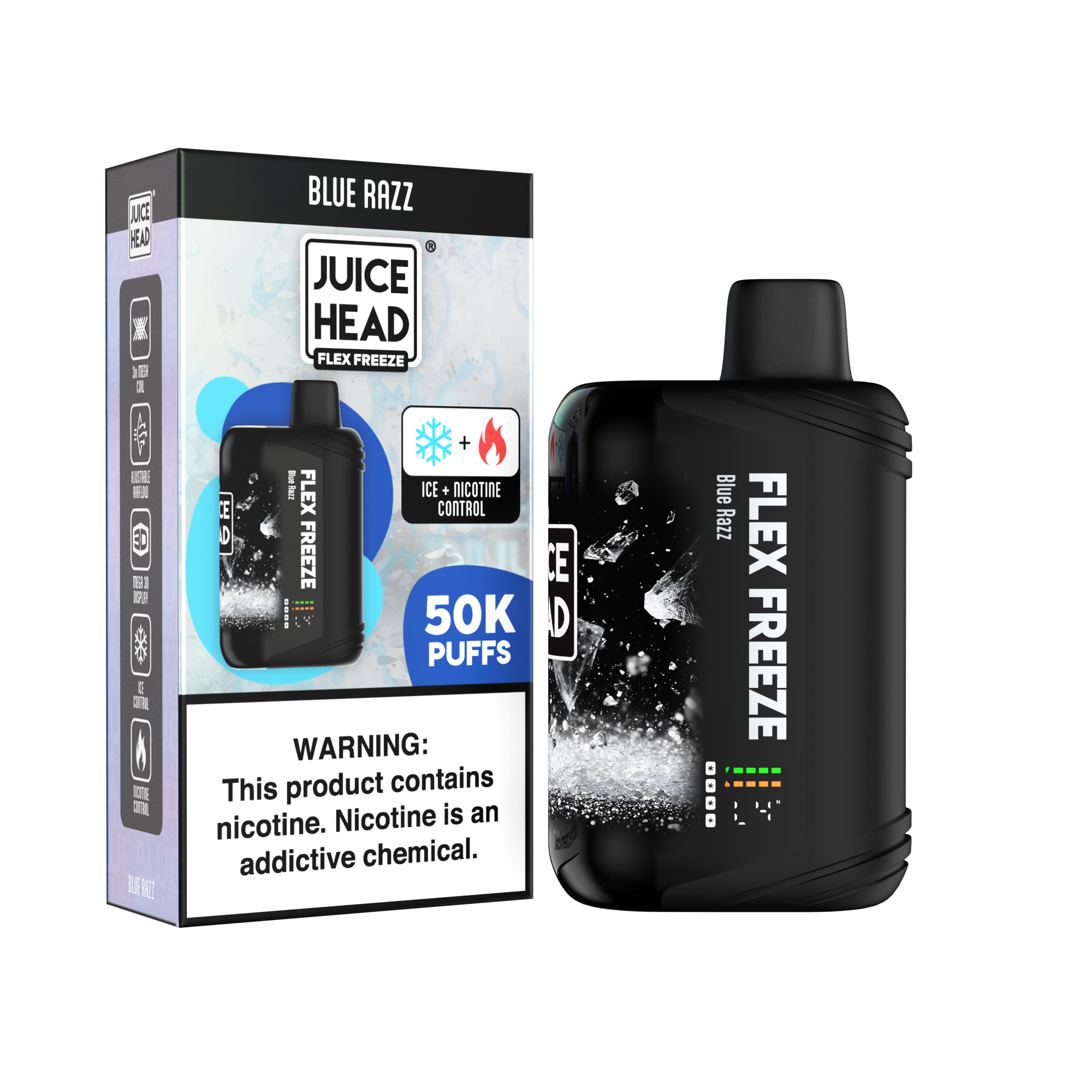 JUICE HEAD FLEX FREEZE - Blue Razz