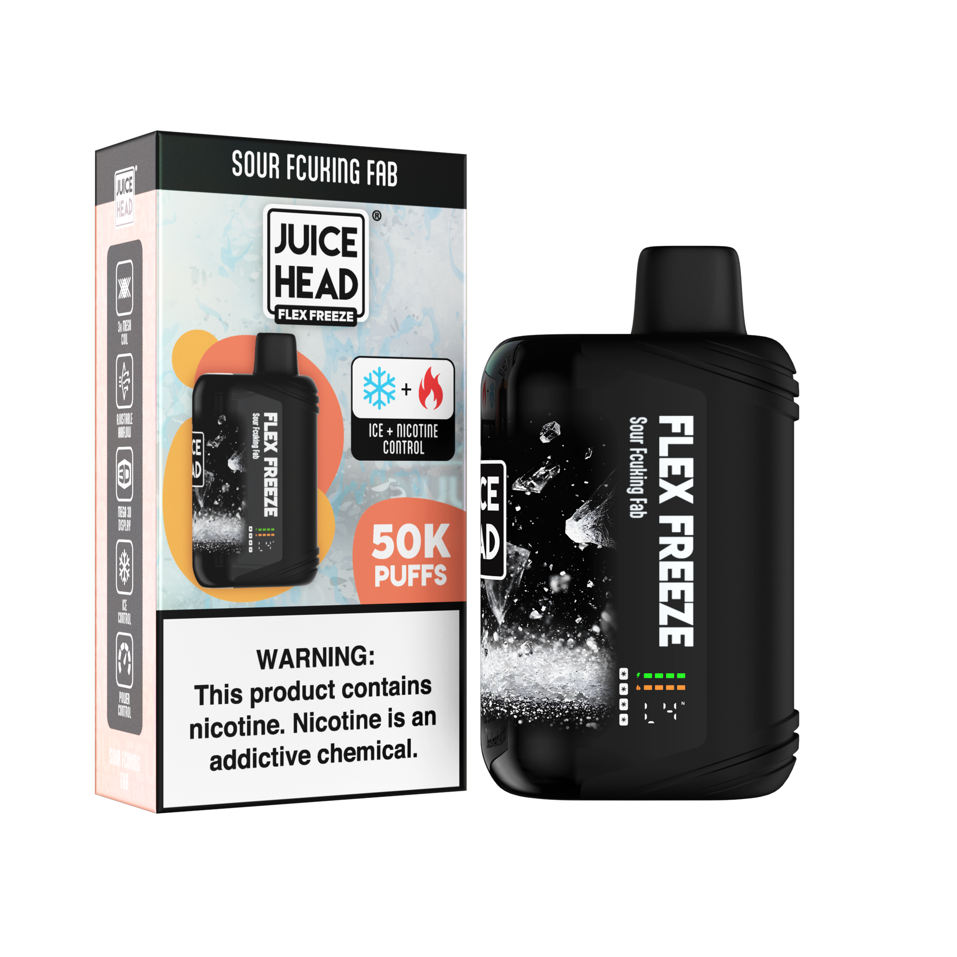 JUICE HEAD FLEX FREEZE - Sour Fab JUICE HEAD FLEX FREEZE - Sour Fab