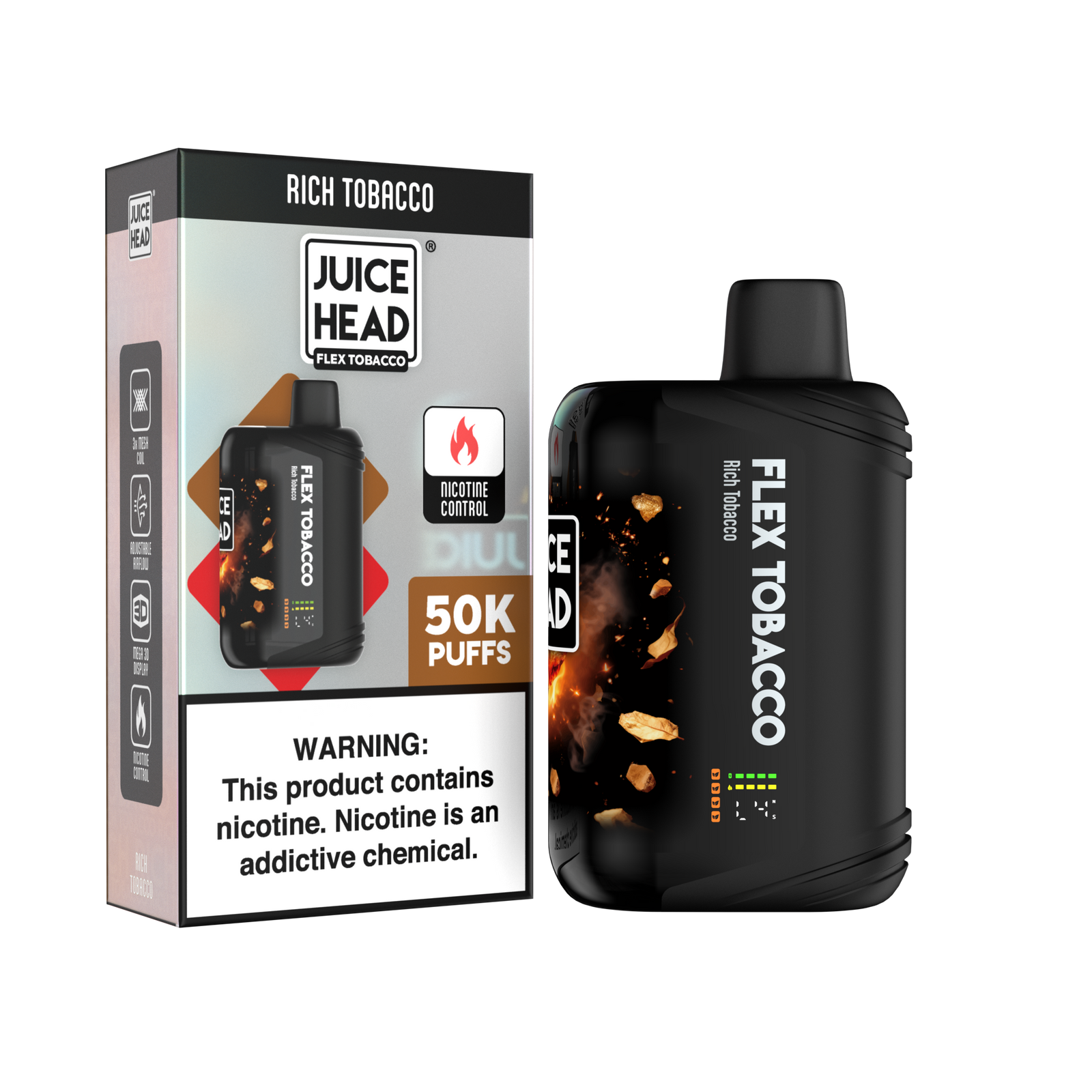 Juice Head Flex - Rich Tobacco