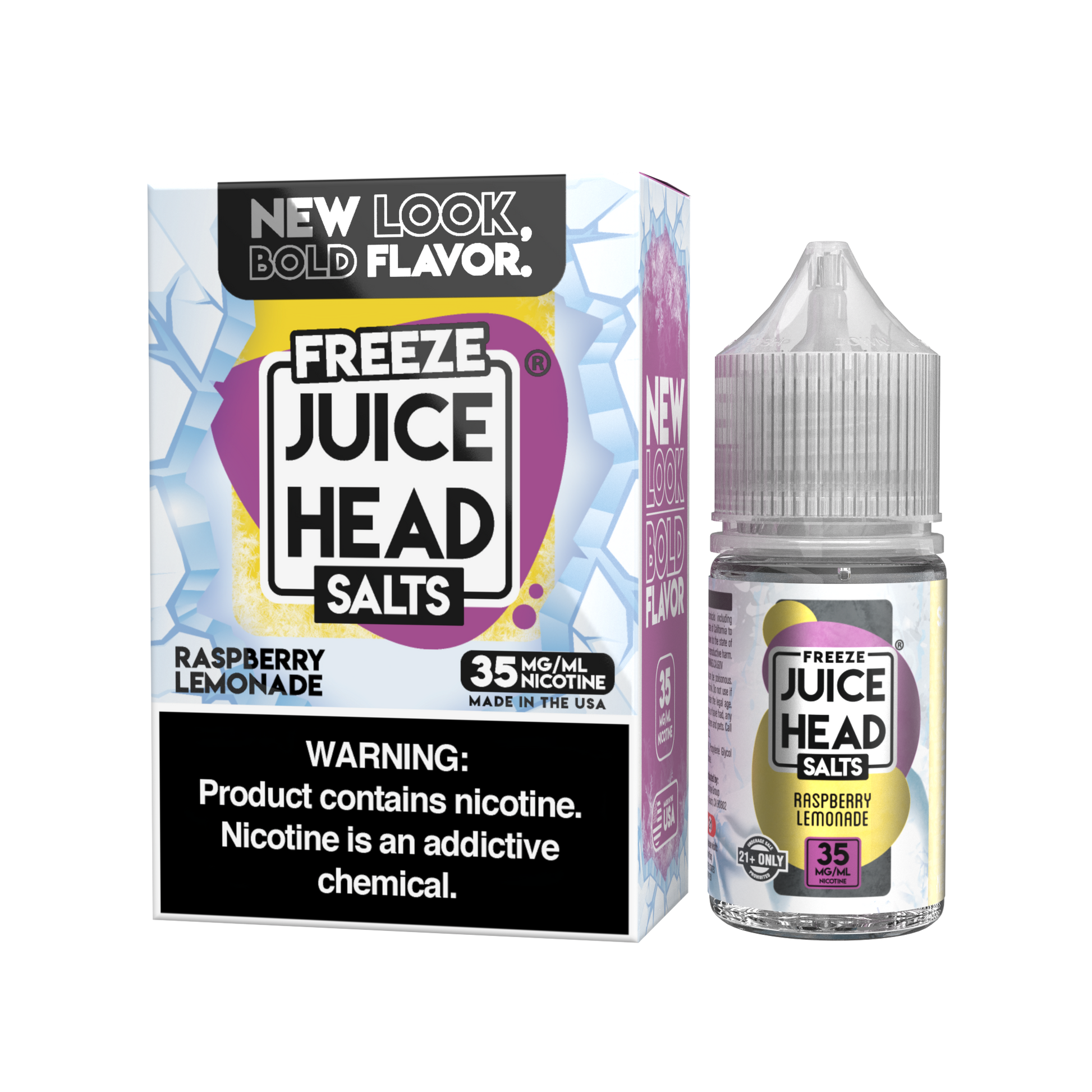 FREEZE SALTS - Raspberry Lemonade 30ML E-Liquid FREEZE SALTS - Raspberry Lemonade 30ML E-Liquid