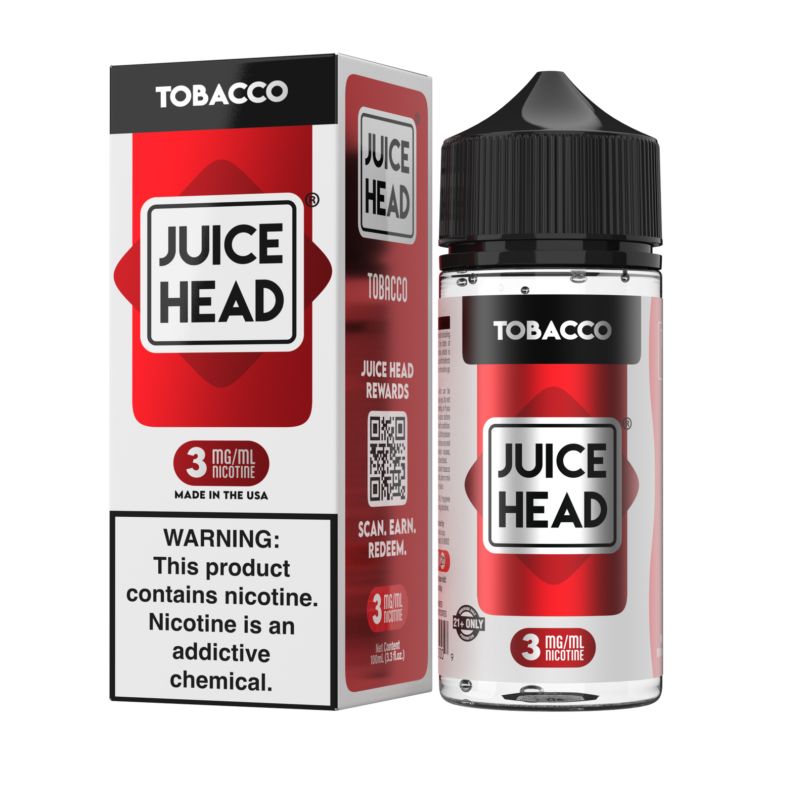 Juice Head - Tobacco 100ML