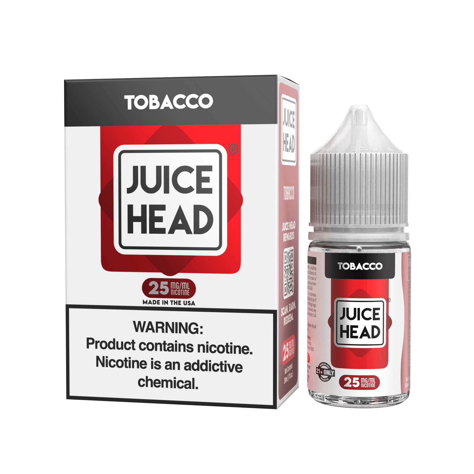 Juice Head Salts - Tobacco 30ML