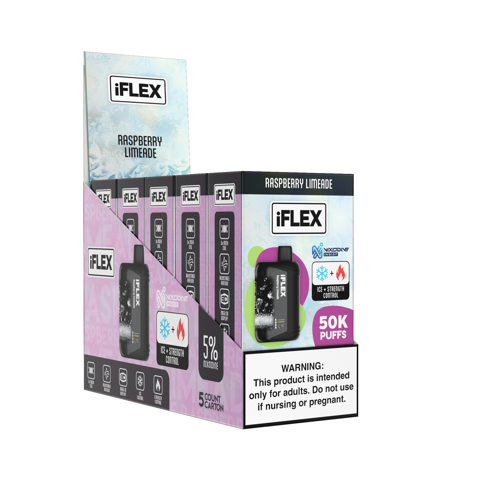 Juice Head iFLEX - Raspberry Limeade